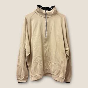 Bobby Jones Players Peruvian Pima Cotton 1/4 Zip Pullover Sweater NWOT